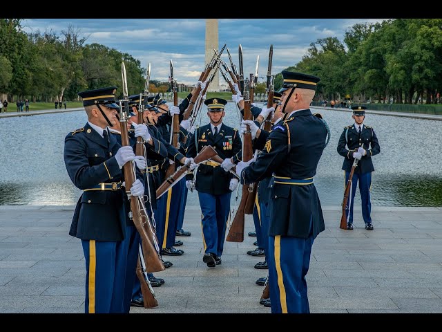 U.S. Army Drill Team (USADT) - 2022 Joint Service Drill Exhibition Full Drill