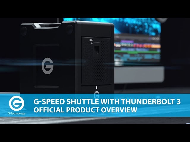 G-SPEED Shuttle Thunderbolt 3 | Official Product Overview