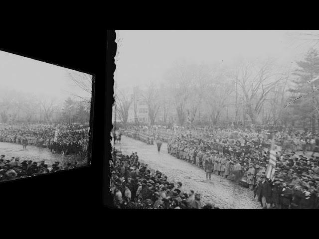 Crowd, Lincoln's 2nd Inaugural, March 4 1865 (silent, still image)