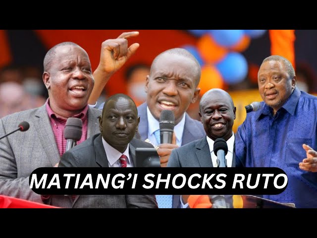 You have lost kisii too after losing mt kenya! Simba arati praises Uhuru over Matian'gi support-Ruto