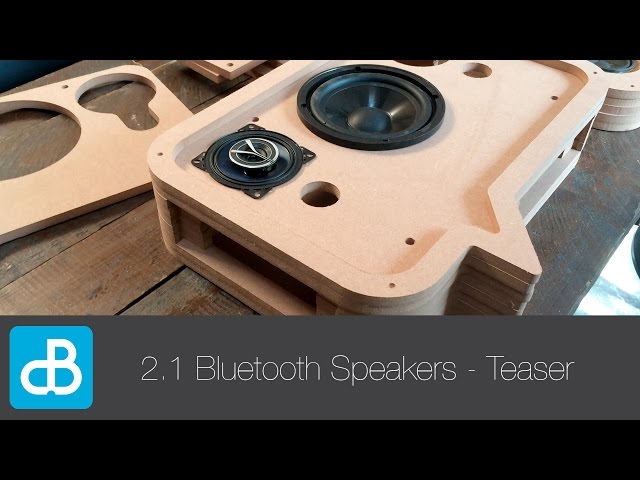 Building 2.1 Bluetooth Speakers - TEASER - by SoundBlab