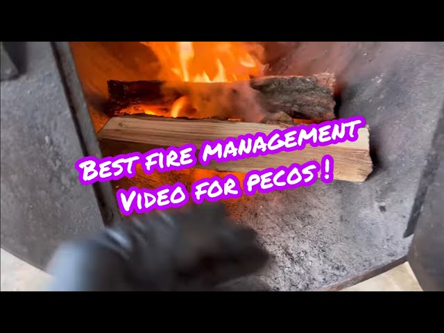 How to start fire and maintain old country bbq pit Pecos brazos 2-1-2 method