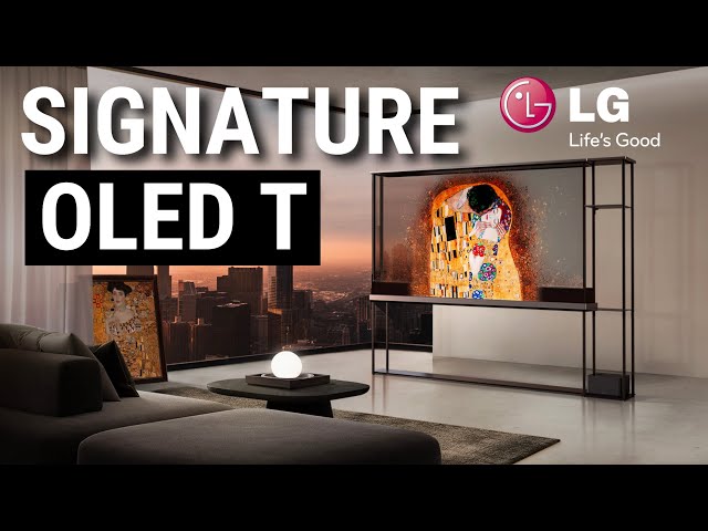 LG Unveils World’s First Wireless Transparent OLED TV at CES 2024