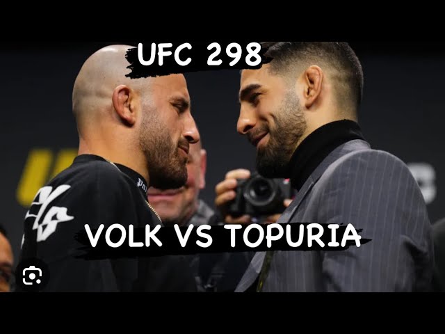 UFC 298 prediction |Illia  Topuria being cocky or is  Alex Volkanoski Time up ? Ian Garry 🤦🏽‍♂️