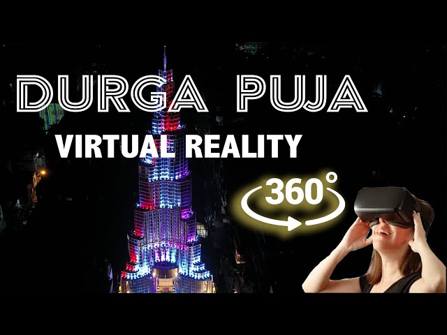 DURGA PUJA 2021 || 360 VIDEO || 5.7k ULTRA HD || KOLKATA