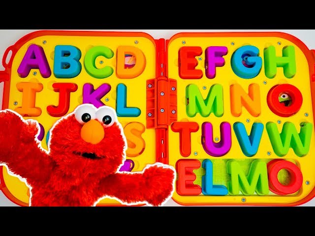 Elmo On the Go Letters | Elmo Toys | ABC Puzzle