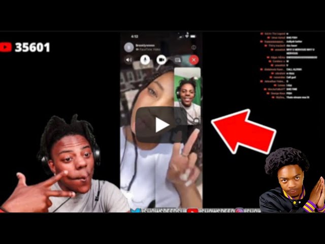 iShowSpeed Facetimes New GIRLFRIEND - Fish 🐟😂Reaction