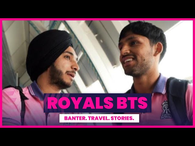 Royals Travel to Mumbai ft. Taran | MI vs RR | Royals BTS | Rajasthan Royals