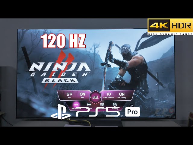 Ninja gaiden 2 Black PS5 Pro Gameplay With LG Oled TV 4K HDR 60FPS (Enhanced 120hz)