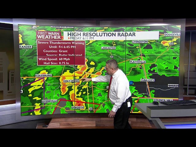 #LIVE Tracking severe weather in southern Wisconsin