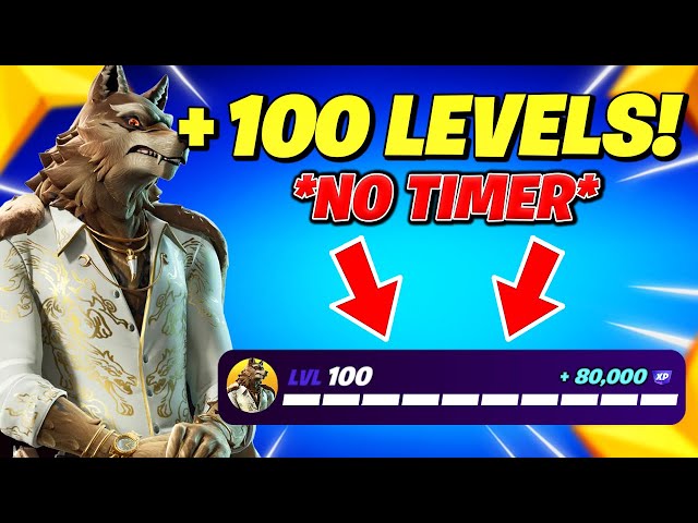 *No Timer* GAME BREAKING FORTNITE XP Map to LEVEL UP FAST!