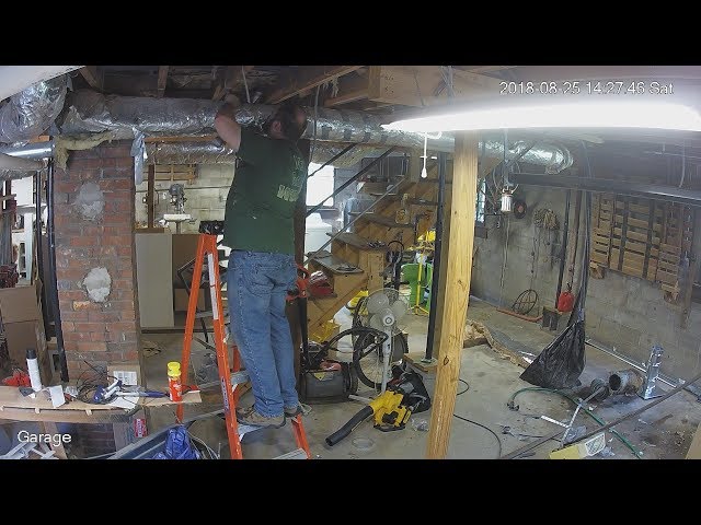 Garage Ductwork - Time-Lapse