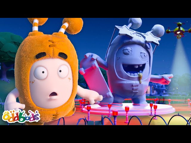 Stoney Faced Slick | Oddbods | 1 Hour of Full Episodes | Be Brave!