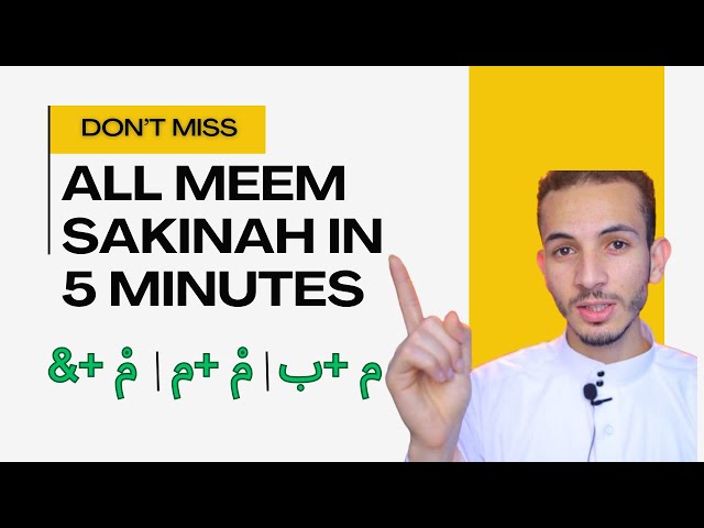 15- Best of Meem Sakinah ever, DON'T miss! #tajweed #islamicquotes #islamicstatus