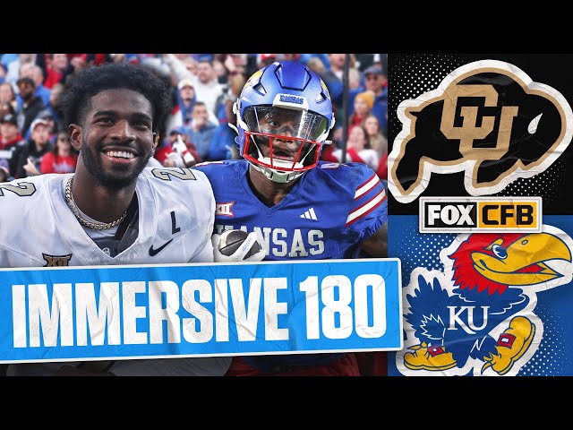 Colorado vs. Kansas: 180 Immersive Experience | College Football at Cosm Los Angeles 🥽