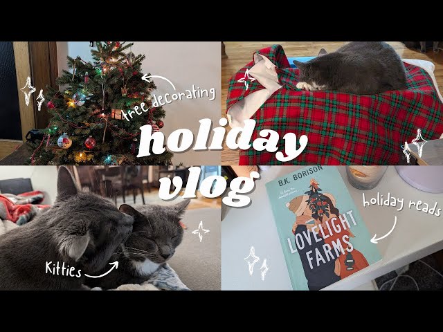 Holiday Reading Vlog