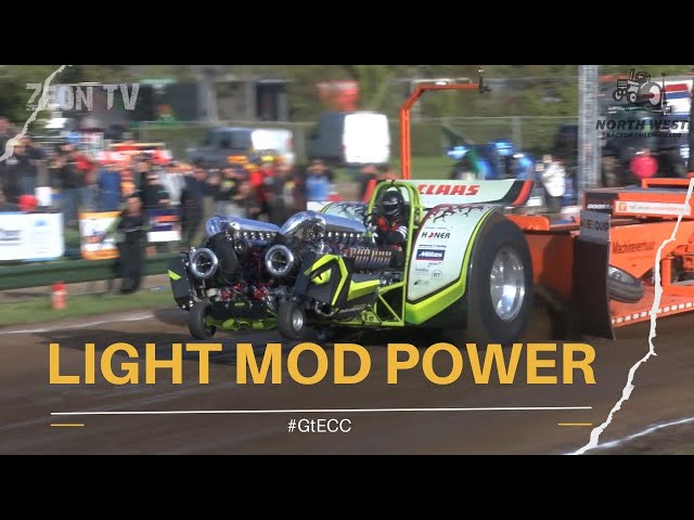 2024 Great Eccleston Eurocup Light Mods Final Round - Epic Tractor Pulling Showdown!