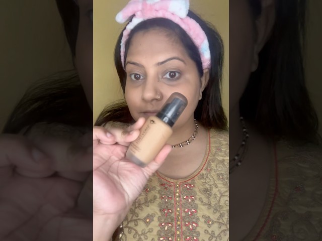 Foundation Concealinh Hack 😀 #foundation #hack #shorts #makeuptricks