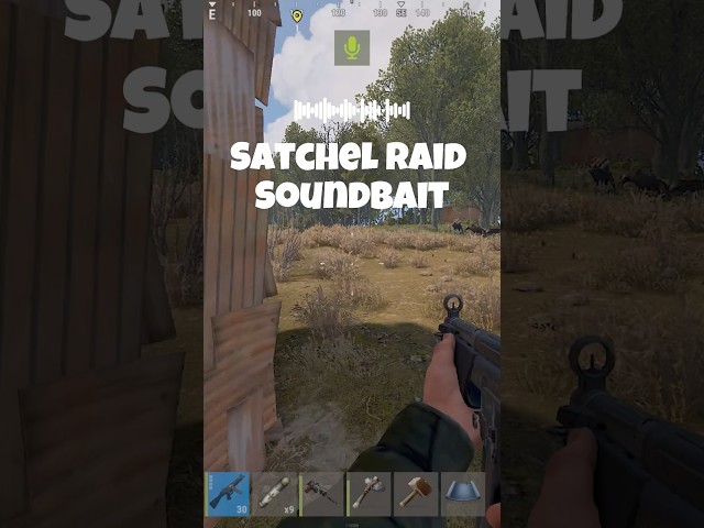 Double Soundbait Trap! 🎯 Baiting Enemies For Loot in Rust #rust #rustgame #gamingshorts