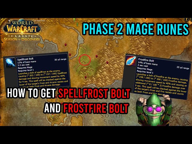 How To Get Spellfrost Bolt and Frostfire Bolt | Mage Phase 2 Rune Guide |  KallTorak Living Flame NA