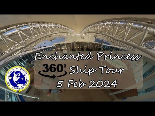 Enchanted Princess Full Tour in 360°