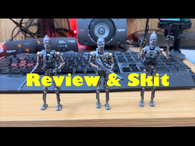 Star Wars Vintage Collection IG-11 Action Figure Review And Skits