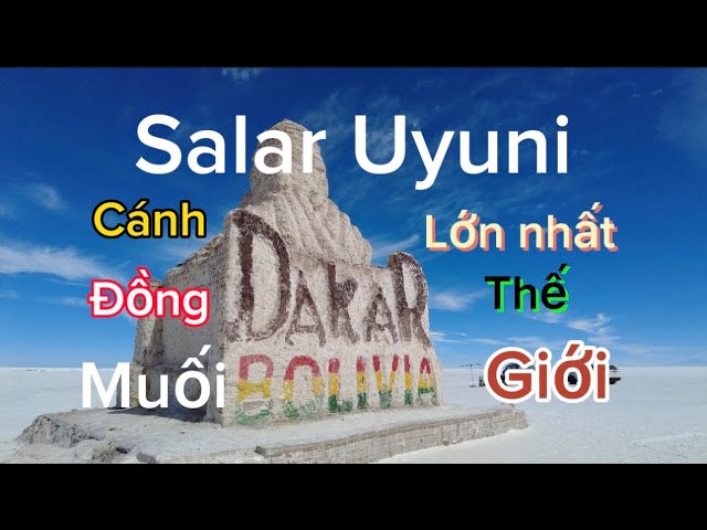 Cánh đồng muối lớn nhất quả đất