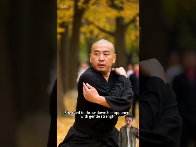 Shaolin female monks challenge karate. #kungfuskills #fighting #shaolin #karate