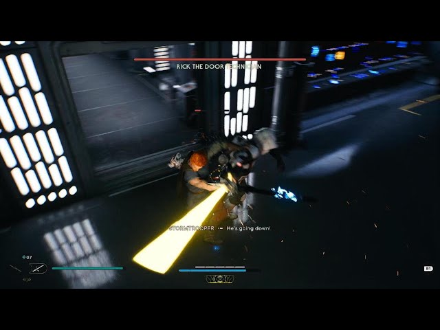 Rick The Door Technition Boss Fight (Finally Defeated) STAR WARS Jedi: Survivor