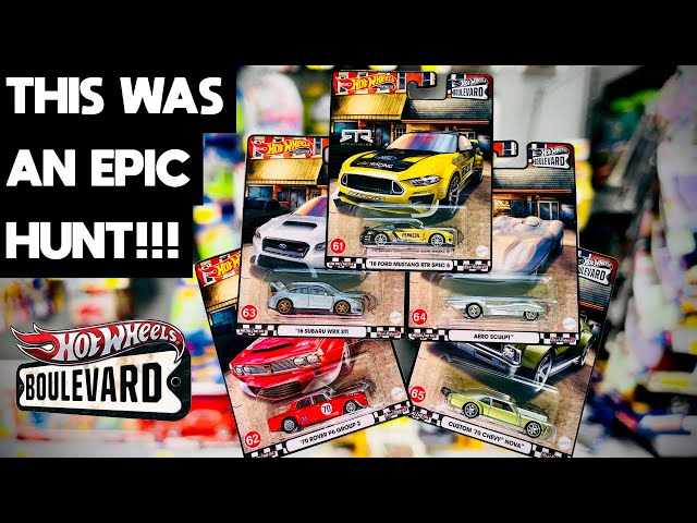 I FOUND THE NEW HOT WHEELS BOULEVARD SERIES! ‘22 WAVE 5! THREE YEARS OF BOULEVARD SETS ARE COMPLETE!