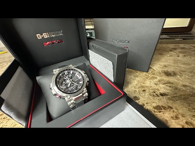 Unboxing / Review of premium watch line from CASIO G-SHOCK introduce MTG-B1000-1A