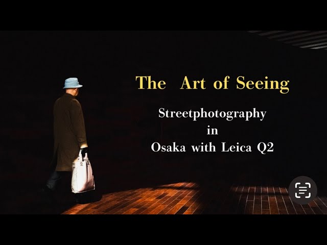 The Art of Seeing Leica Q2 Osaka Streetphotography POV