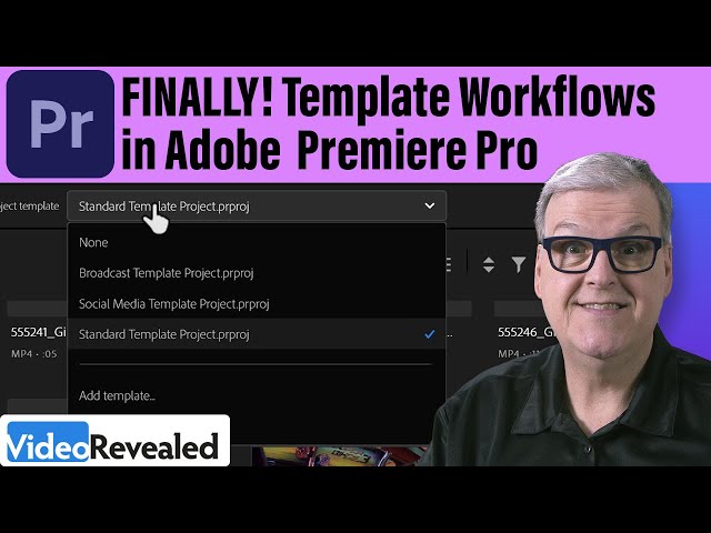 FINALLY! Template Workflows in Adobe Premiere Pro