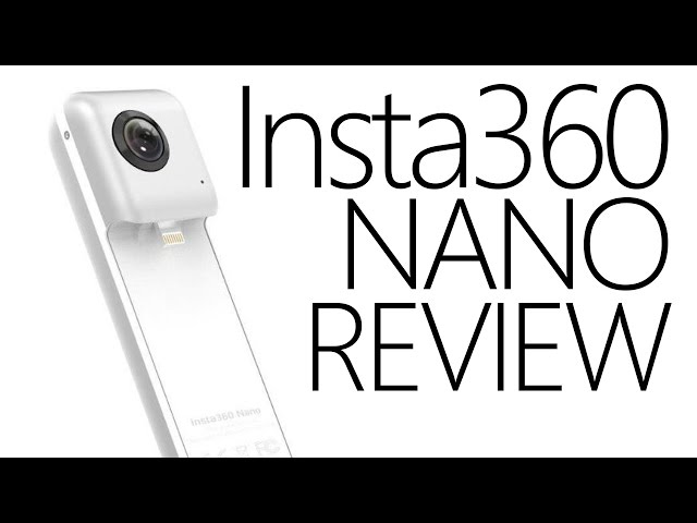 Insta360 Nano REVIEW - 360 camera for the iPhone!