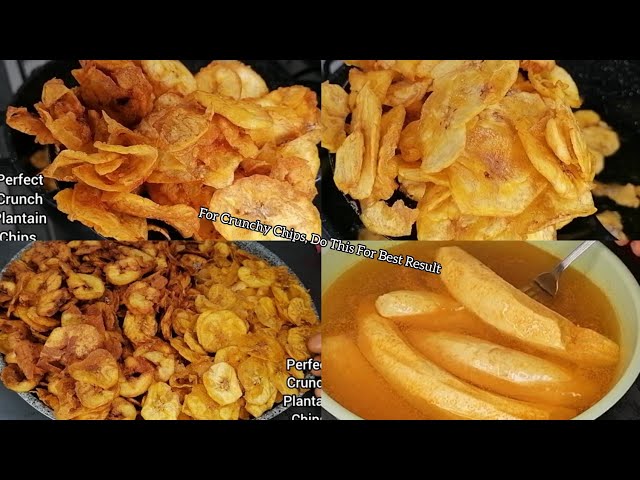 Plantain Chips Recipe! How to Make Plantain Chips Remain Super Crunchy For Days! Detailed Recipe 💯