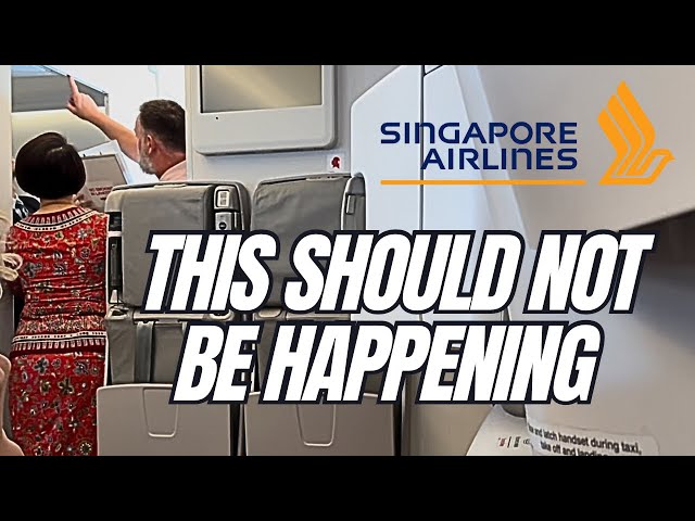 Singapore Airlines: Everything that happened on my flight to Melbourne!