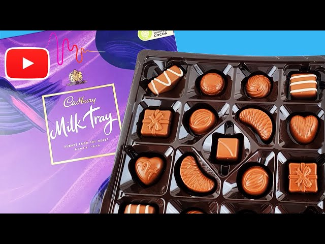 Cadbury Milk Tray | Chocolates Gift Box 360g | British Chocolate Maker | ASMR Presentation & Opening