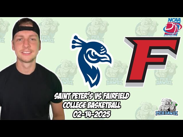 Fairfield vs Saint Peter's 2/14/25 Free College Basketball Picks and Predictions | NCAAB Pick