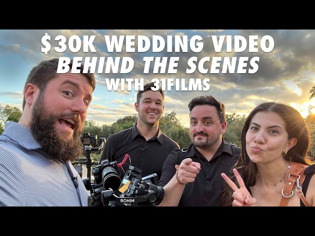 Behind The Scenes Of A $30K Wedding Video With 31Films