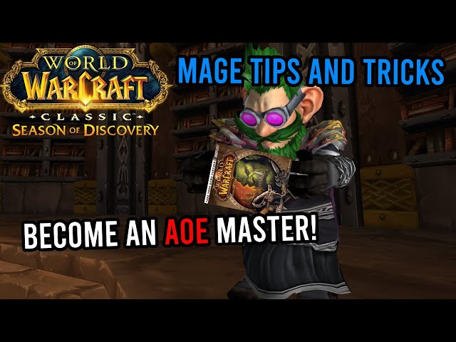 10 Tips and Tricks to Mage AoE Farming | WoW Season of Discovery | KallTorak Living Flame NA