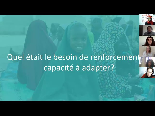 COVID-19 Webinar | CP Remote Capacity-Building Adaptations [French]