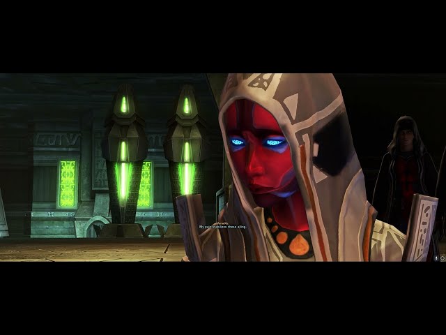 Sith sacrifices their power to heal others  - Star Wars The Old Republic