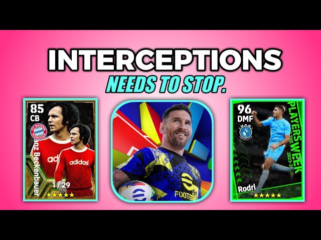 Interceptions Are RUINING eFootball 2025 – This Needs to Stop!