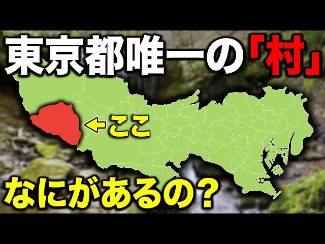 東京都本土に1つだけある『村』に行ってきた！衝撃的な光景が…