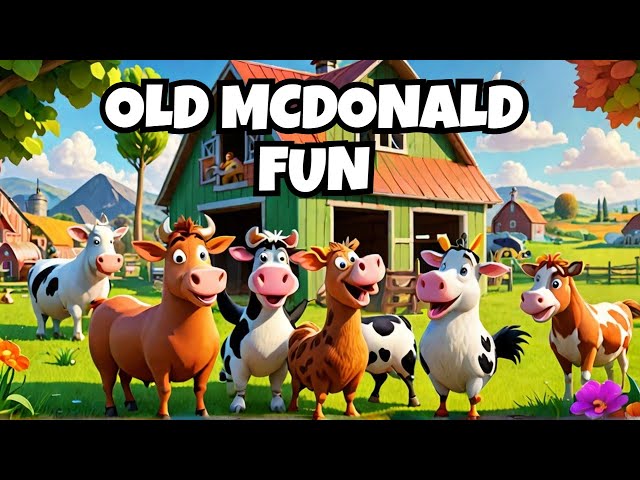 Super Simple Songs For Kids- Old McDonald Had A Farm!