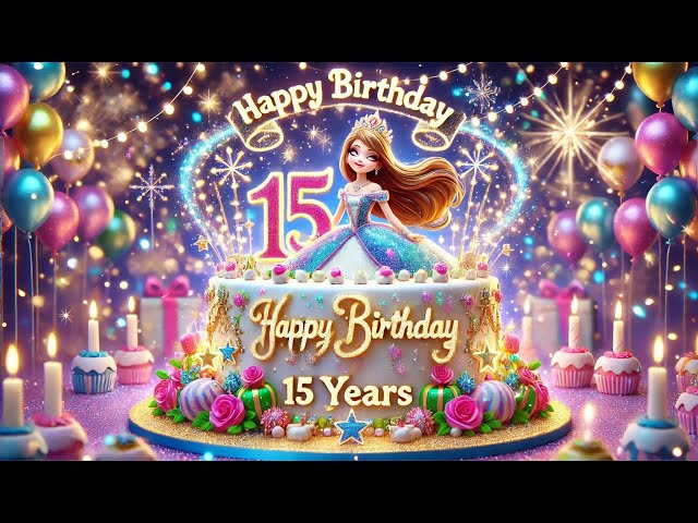 HAPPY BIRTHDAY TO YOU SONG 15 Years kids, children's