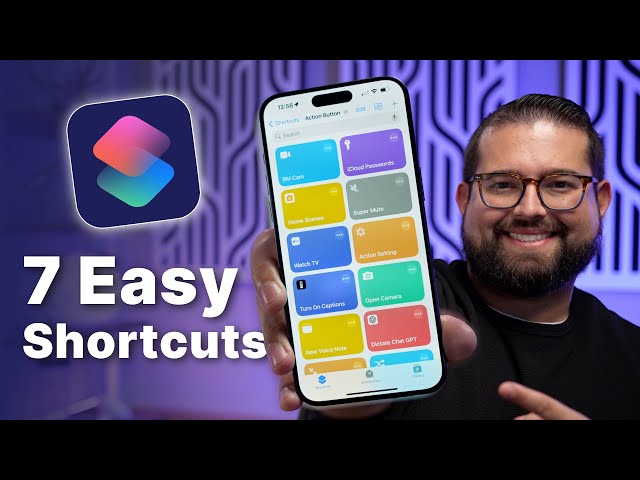 Shortcuts 101 - Building 7 Shortcuts for App Icons, Menus, QR Codes, & HomeKit Toggles