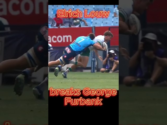 Elrich Louw Breaks George Furbank #springbok #tackle #sports #injury #bonecracking #bonecrusher