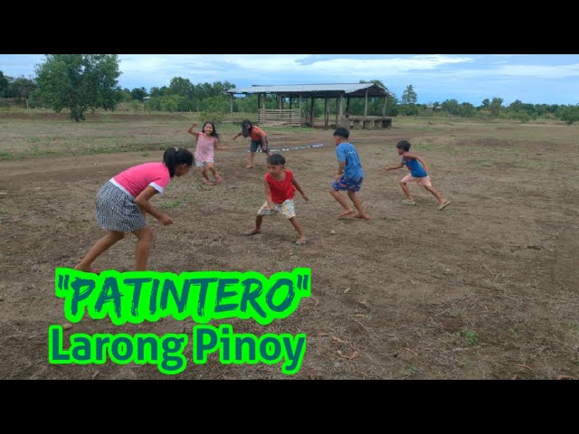 "PATINTERO" Traditional Filipino Game in the Philippines (Larong Pinoy, Batang Pinoy)