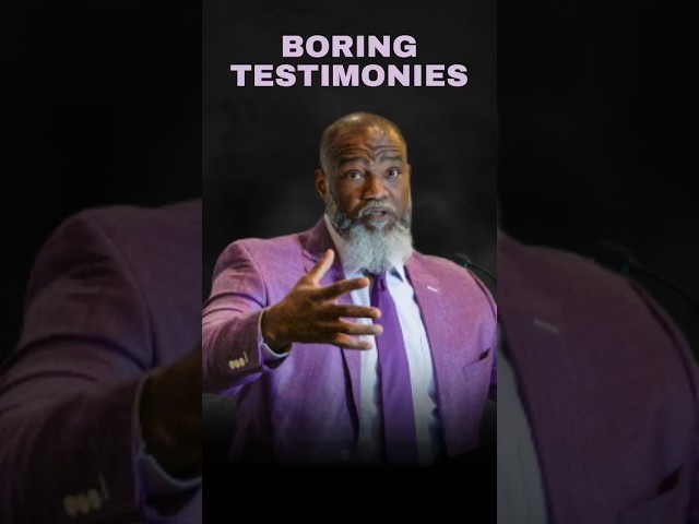 "I Don't Have a Testimony..." | Voddie Baucham #christian